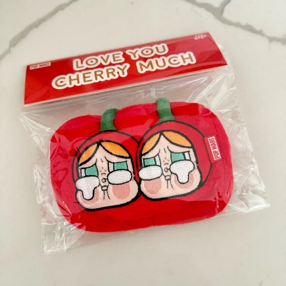Pop Mart Crybaby Love You Cherry Much Storage Bag Pendant - Picture 2 of 2